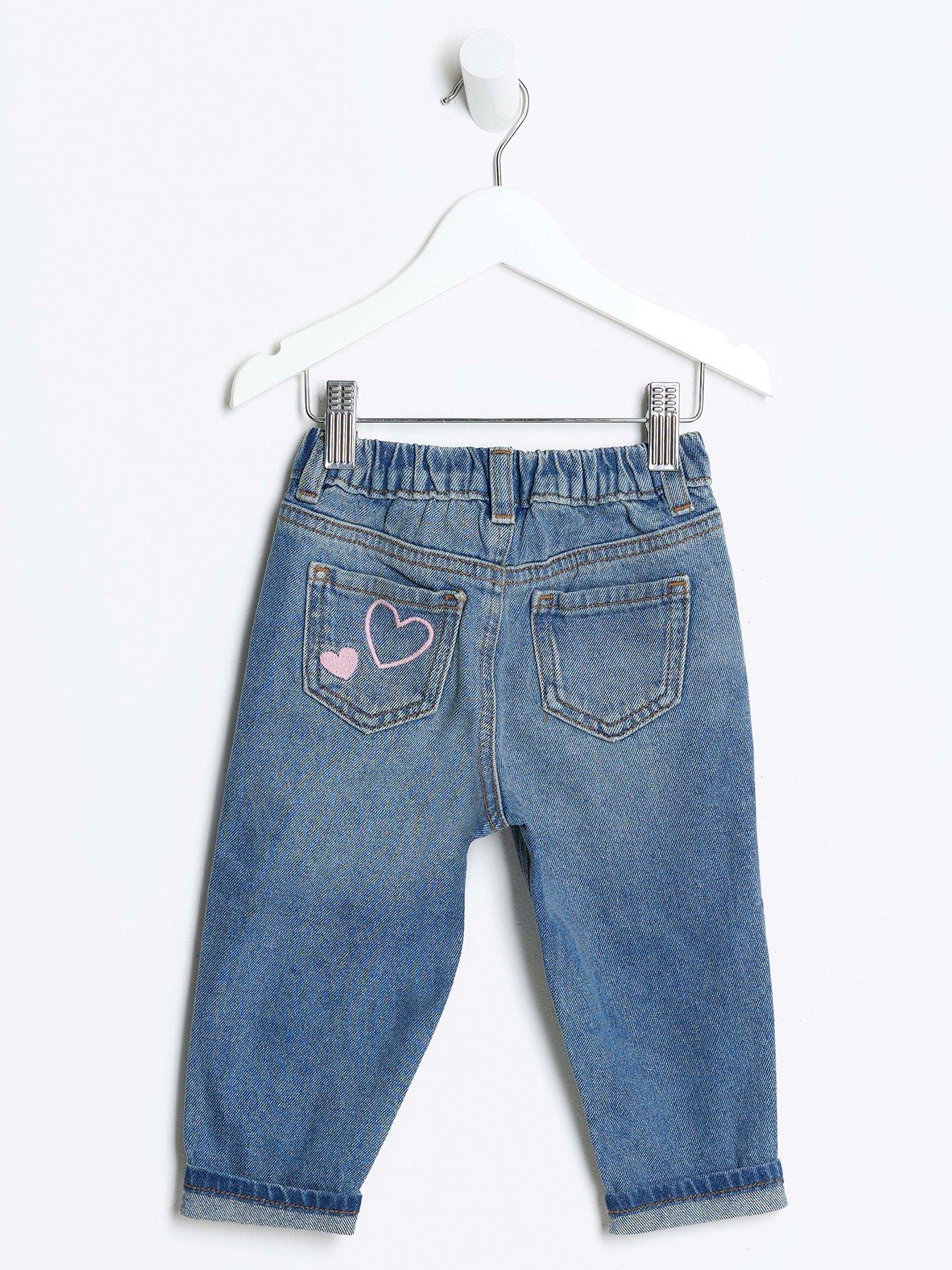 Blue 2024 girl jeans