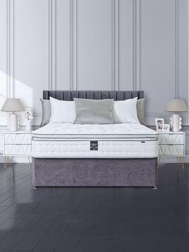 Product photograph of Airsprung Galleria 3000 Pocket Pillowtop Divan from very.co.uk