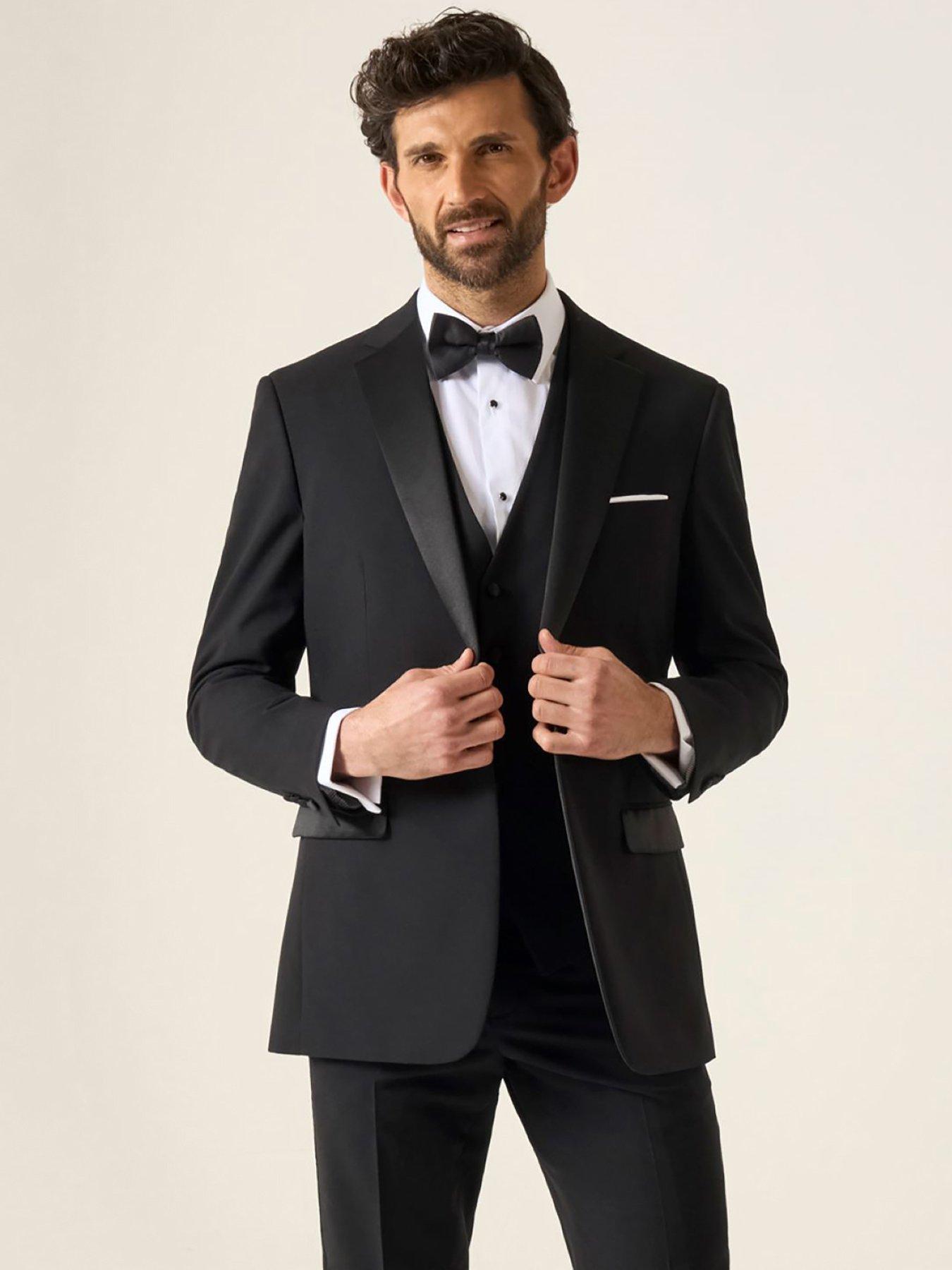 Image 4 of 6 of Skopes Cavendish Classic Tuxedo Jacket - Black