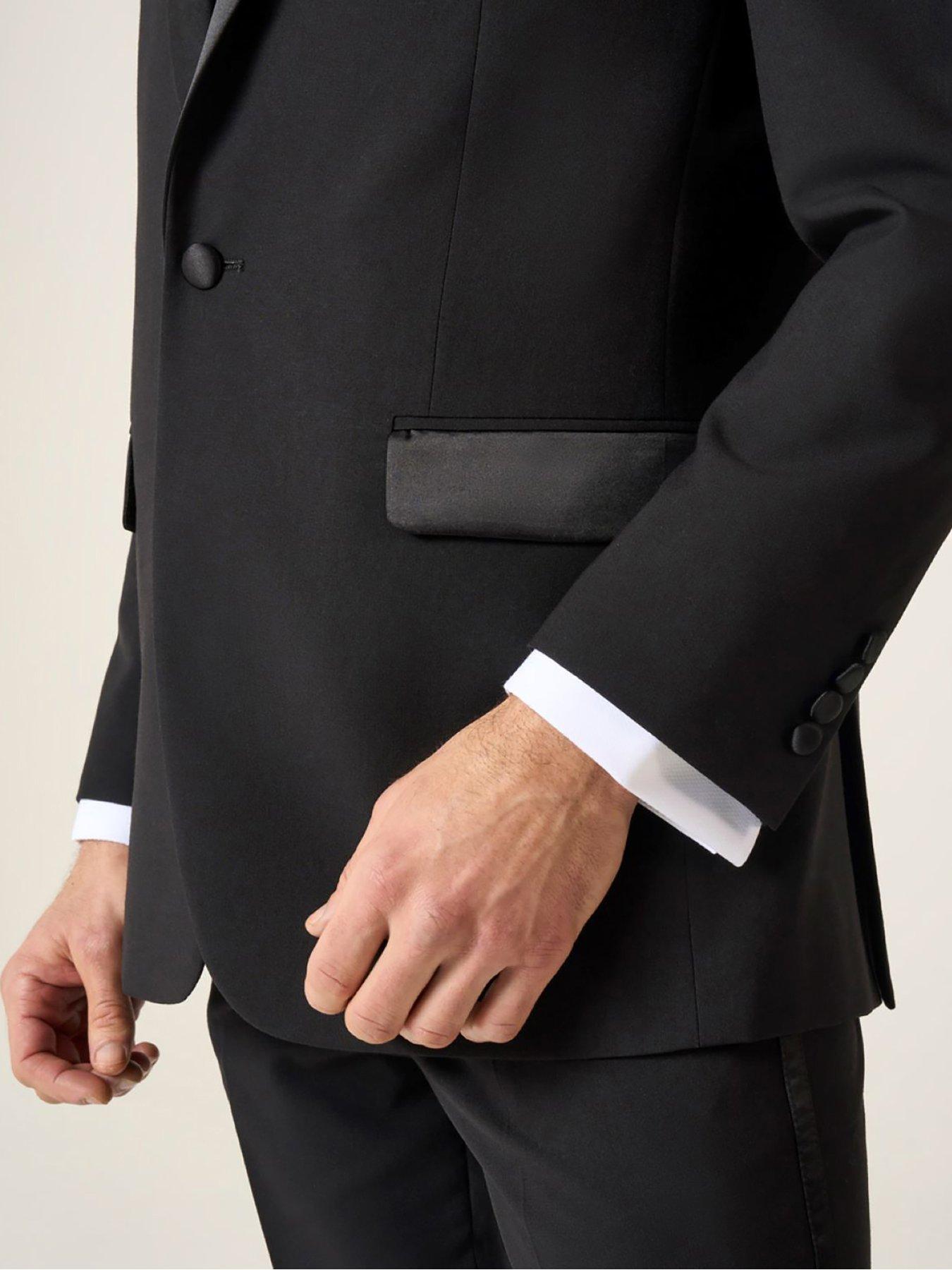 Image 6 of 6 of Skopes Cavendish Classic Tuxedo Jacket - Black