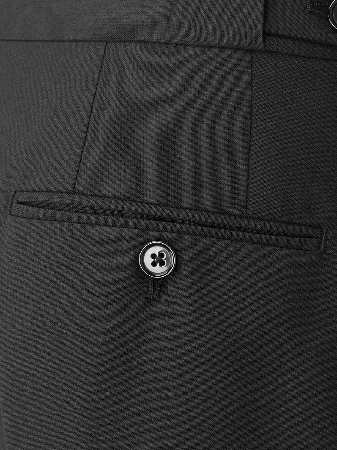 Image 4 of 6 of Skopes Cavendish Classic Tuxedo Trousers - Black