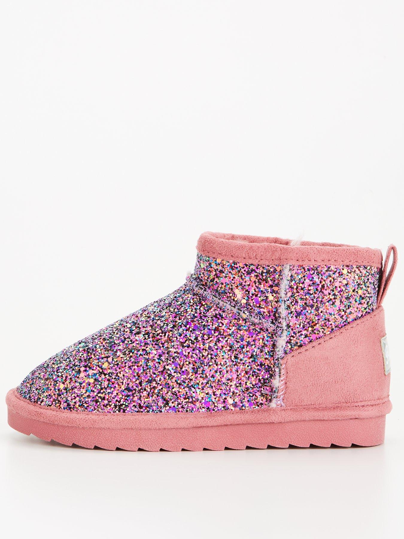 pineapple-by-v-by-very-girls-short-snug-glitter-boots-pink