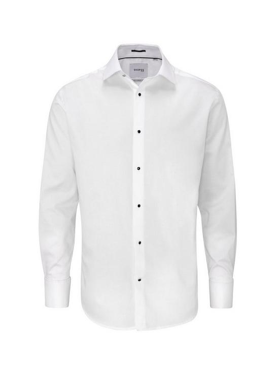 Skopes Luxury Tailored Dress Shirt - White | very.co.uk