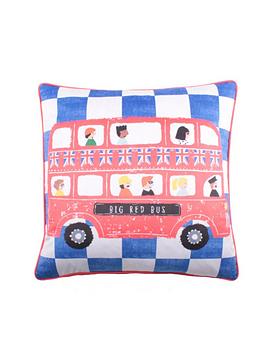 Product photograph of Bedlam On The Move Filled Plush Cushion from very.co.uk