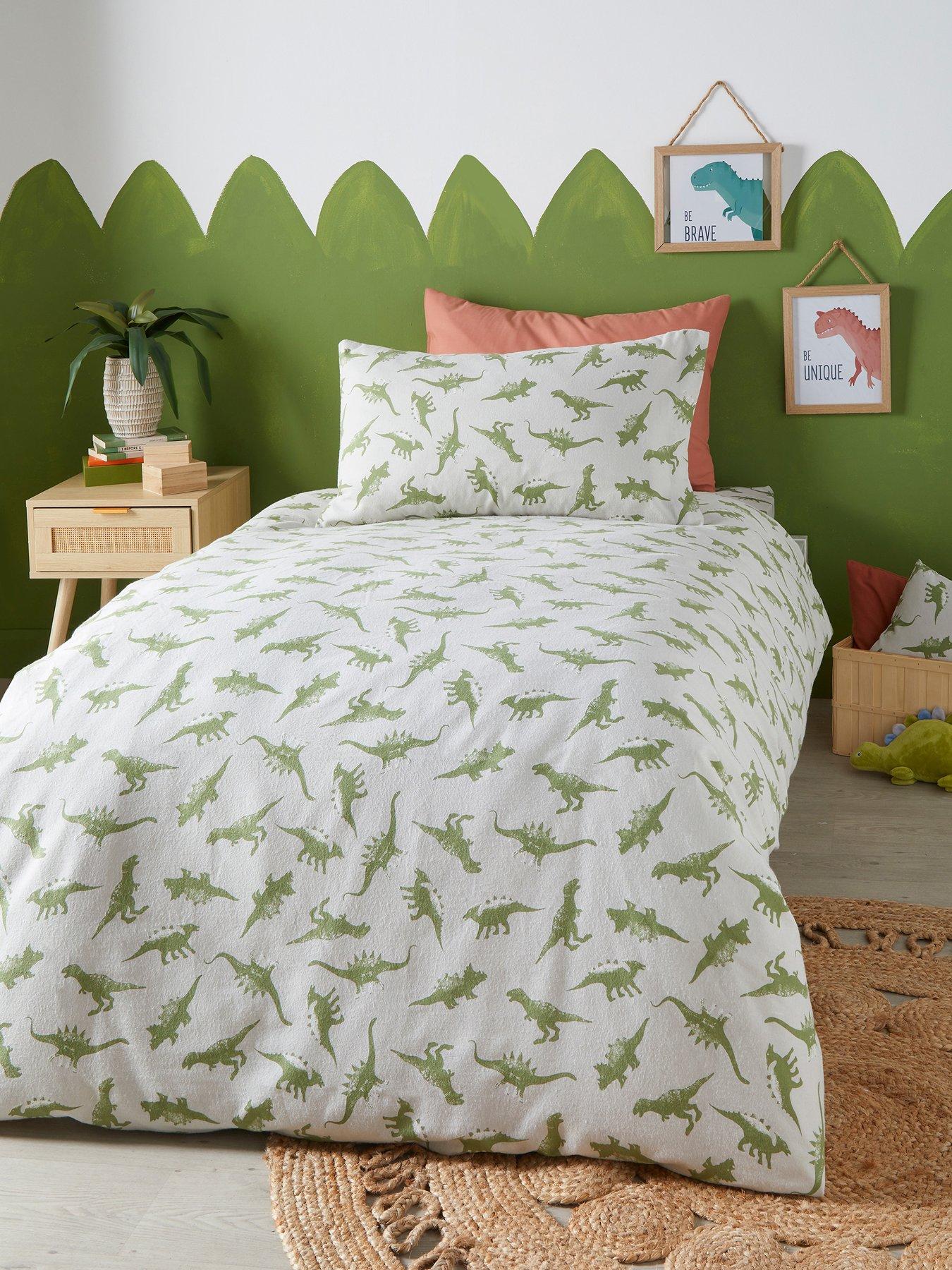 Image 3 of 3 of Bedlam Dino Brushed Cotton Duvet Cover Set