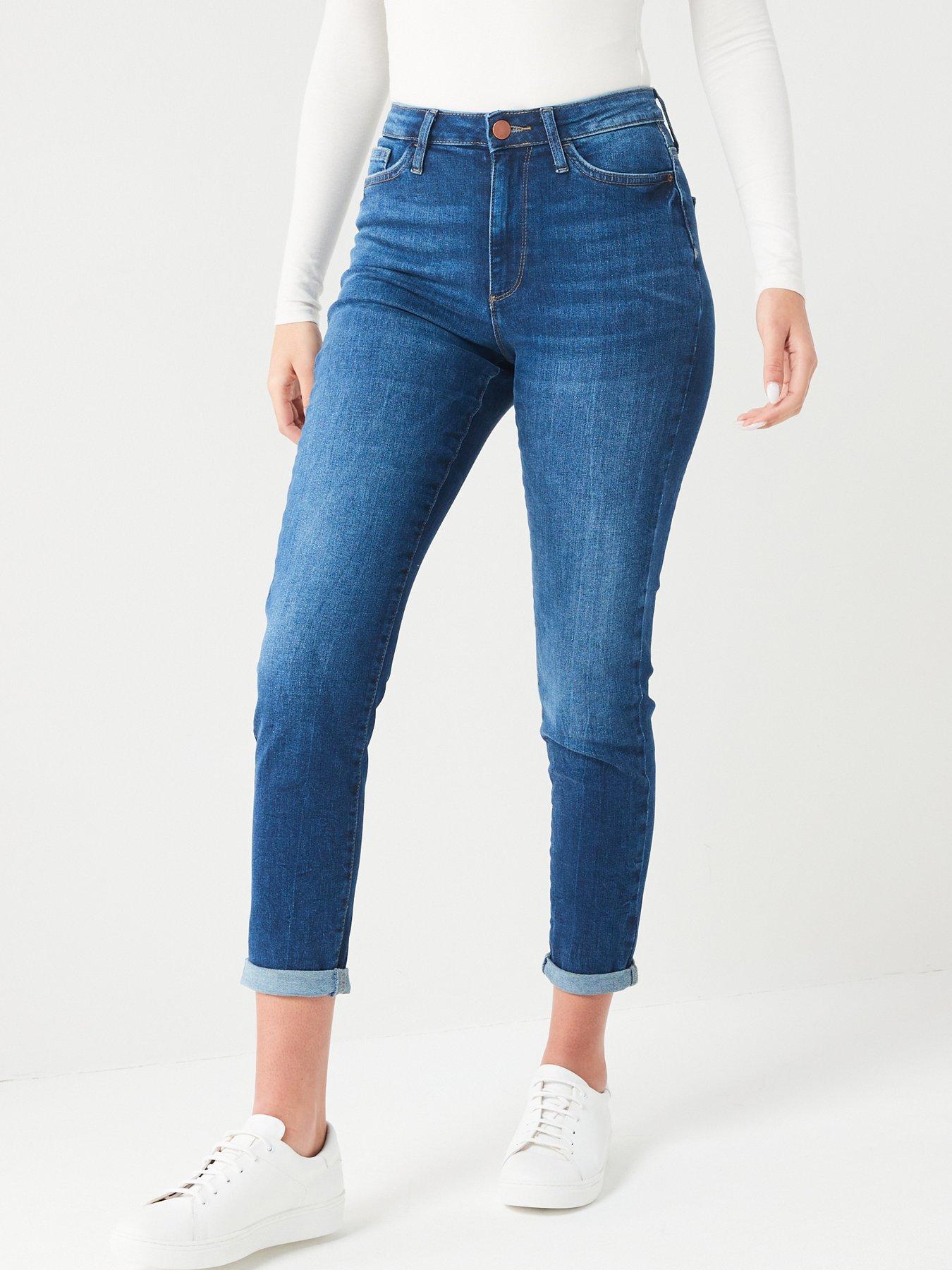 Spanx Distressed Skinny Jeans - Leggings from  UK