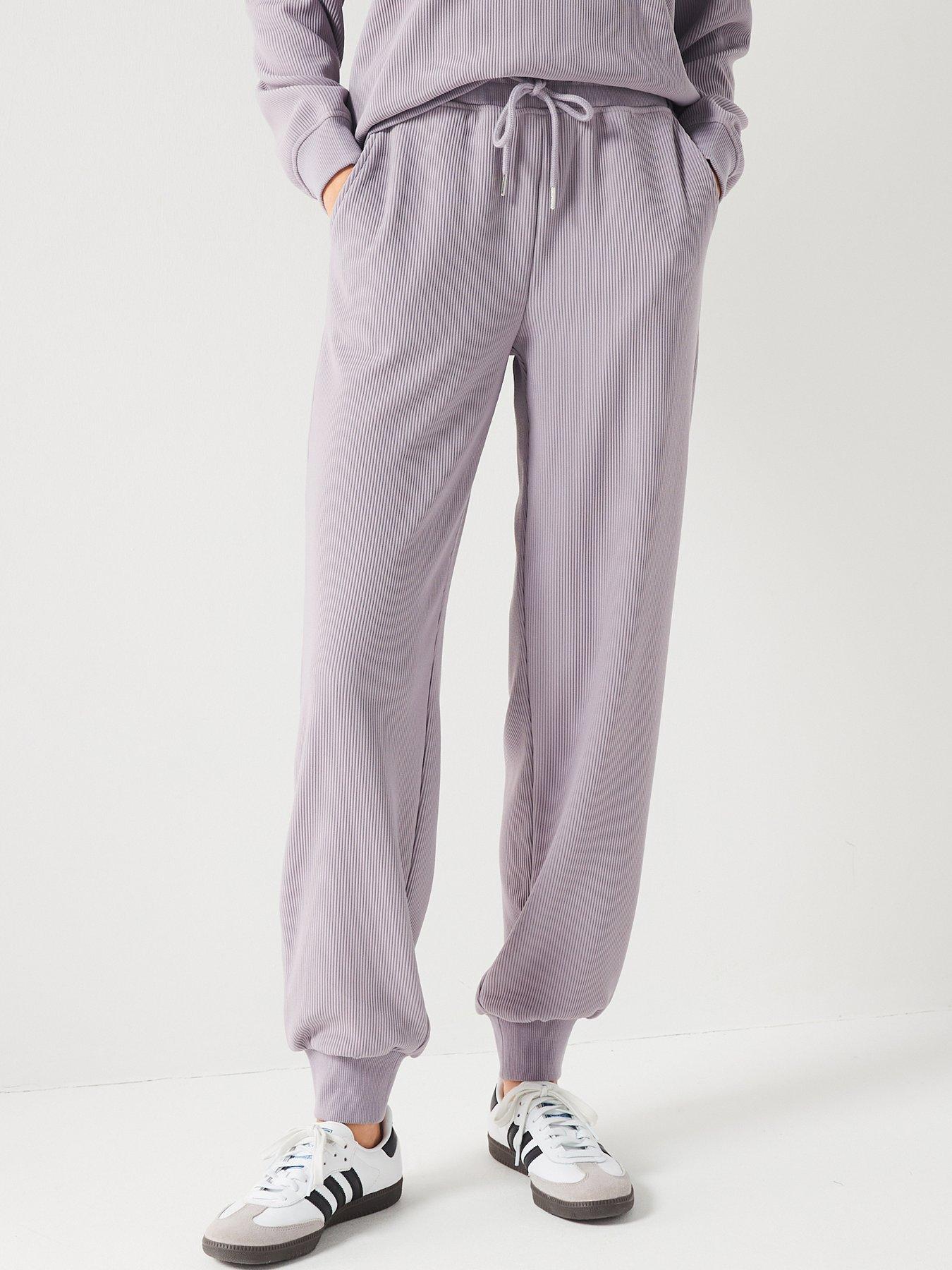 Image 1 of 6 of V by Very Ribbed Tracksuit Jogger