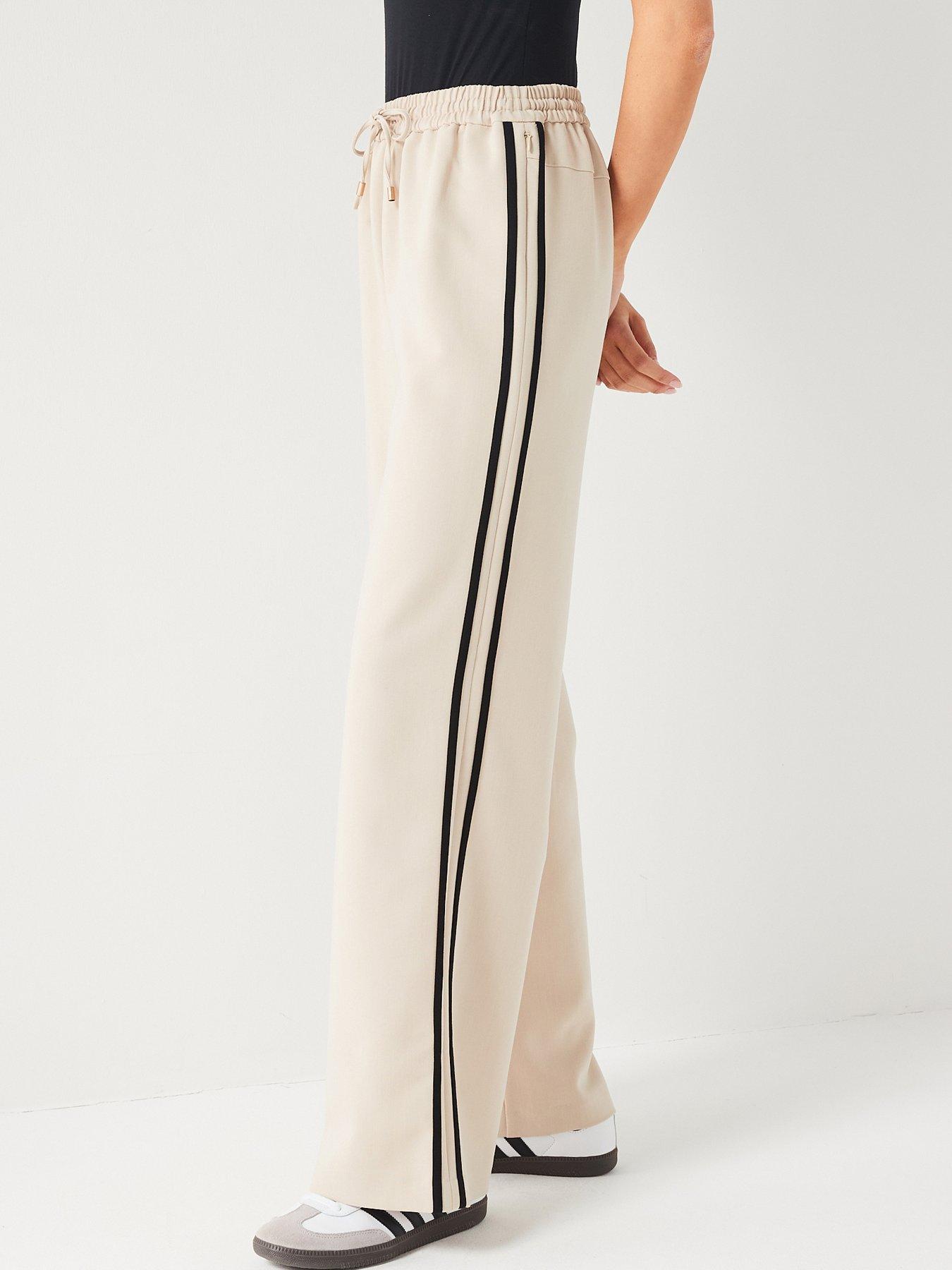 Striped jogger pants womens on sale