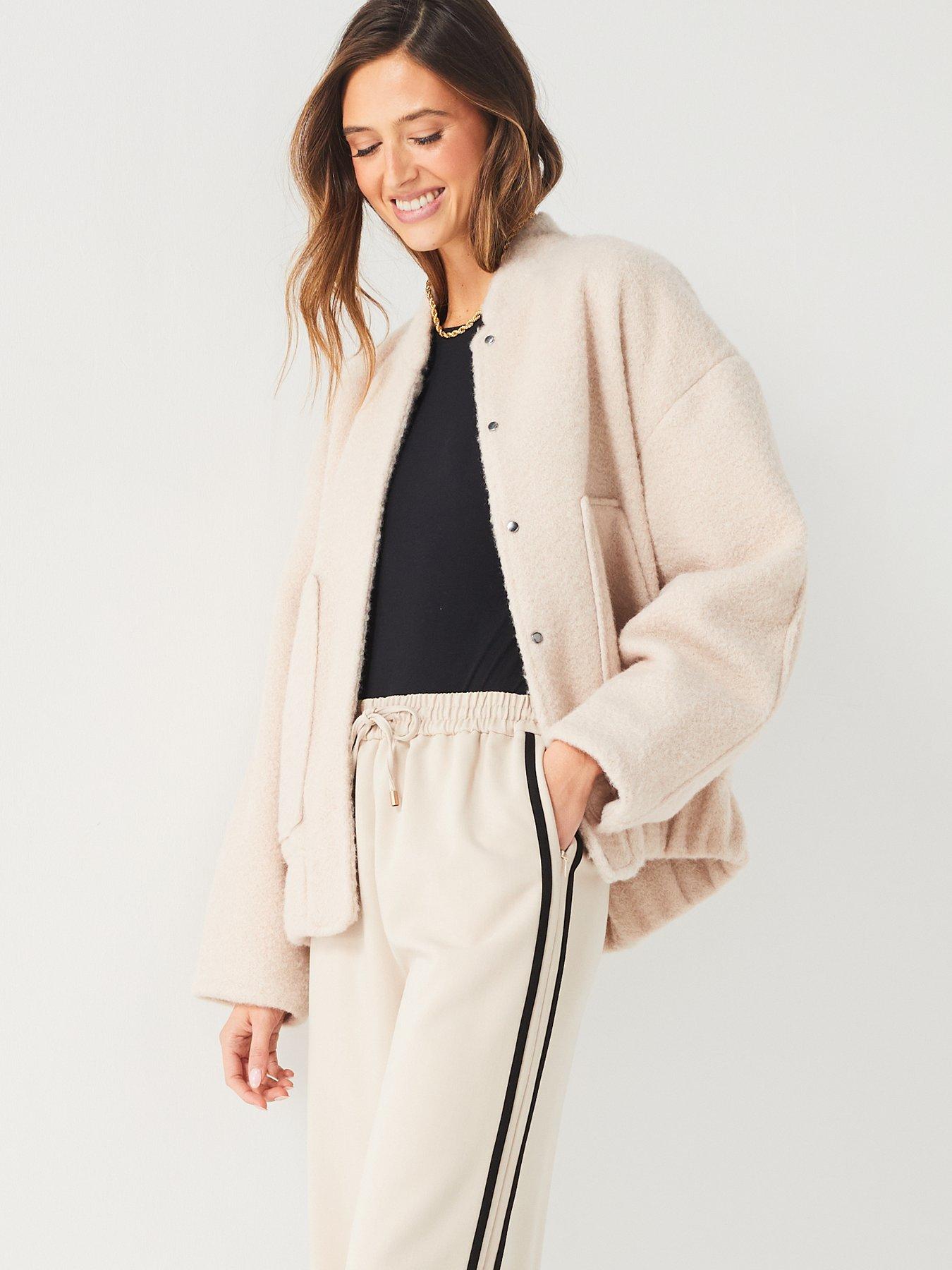 Side Stripe Jogger Cream