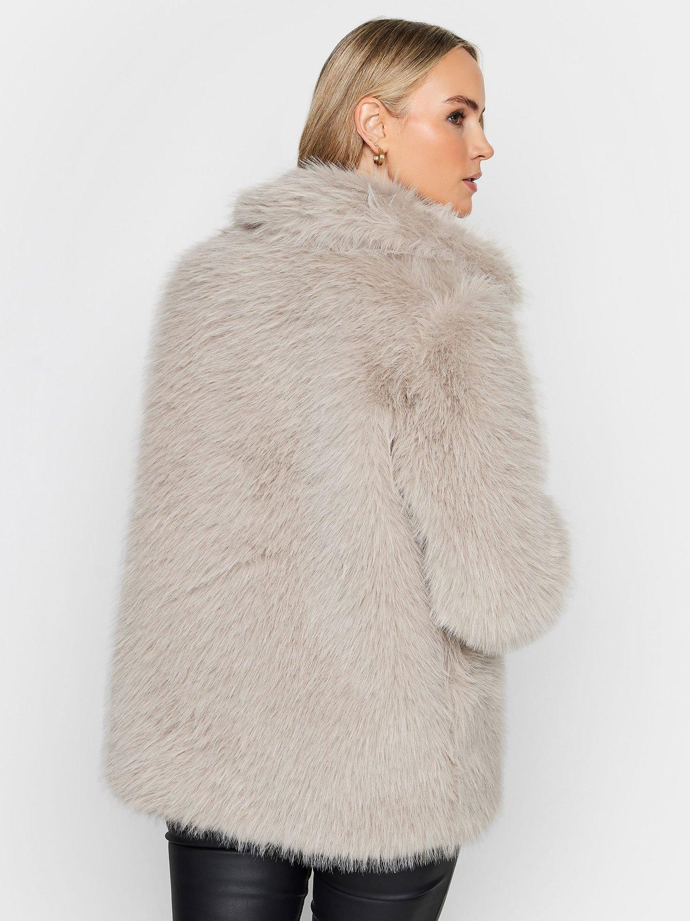 Tall on sale fur jacket