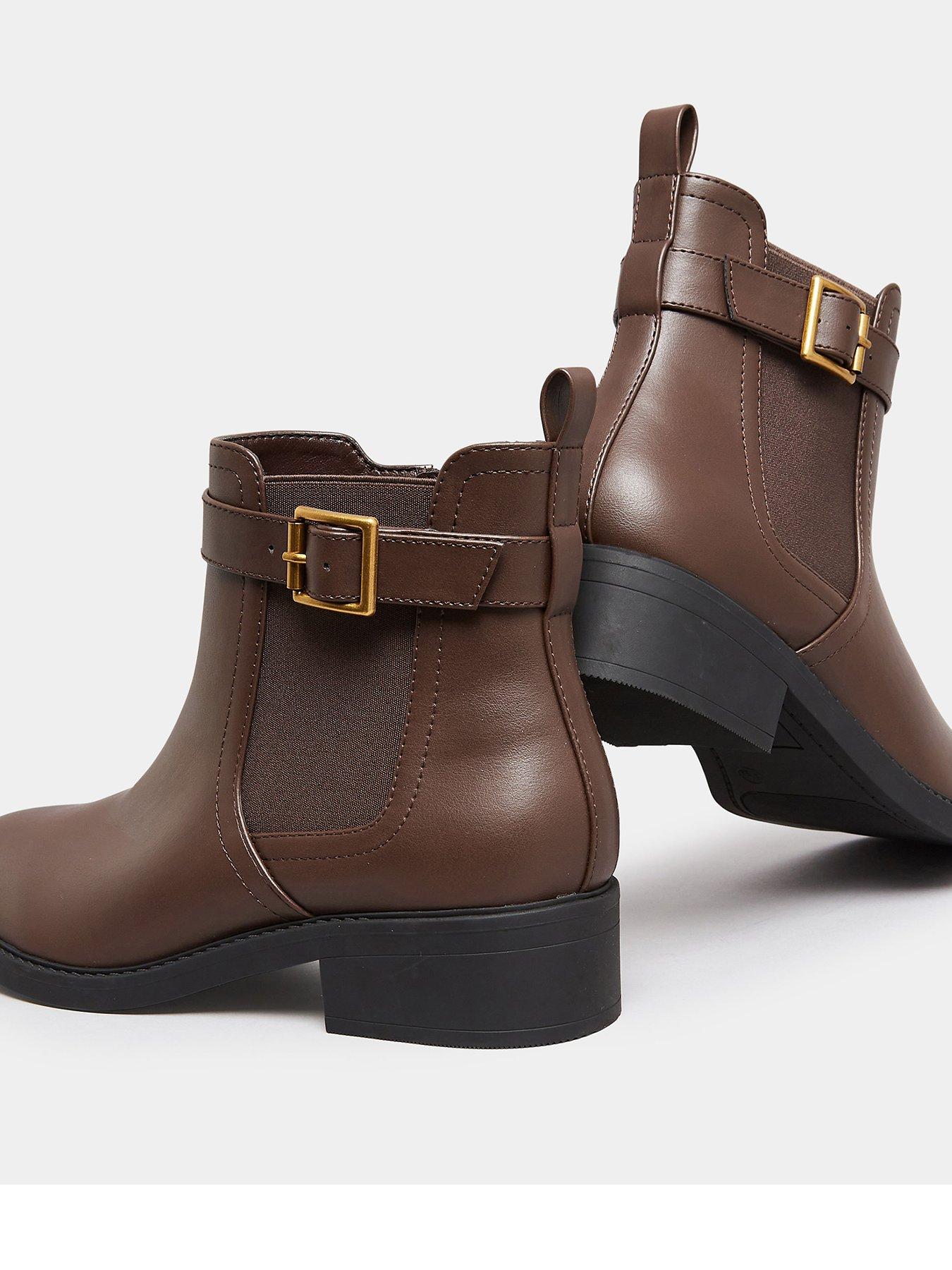 Yours Extra Wide Fit Formal Elite Brown Very