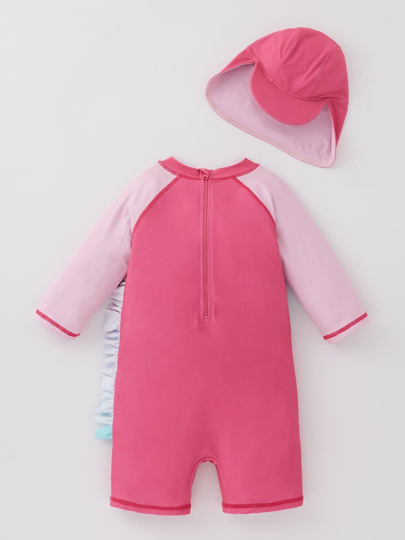 Sunsafe swimsuit and hat deals