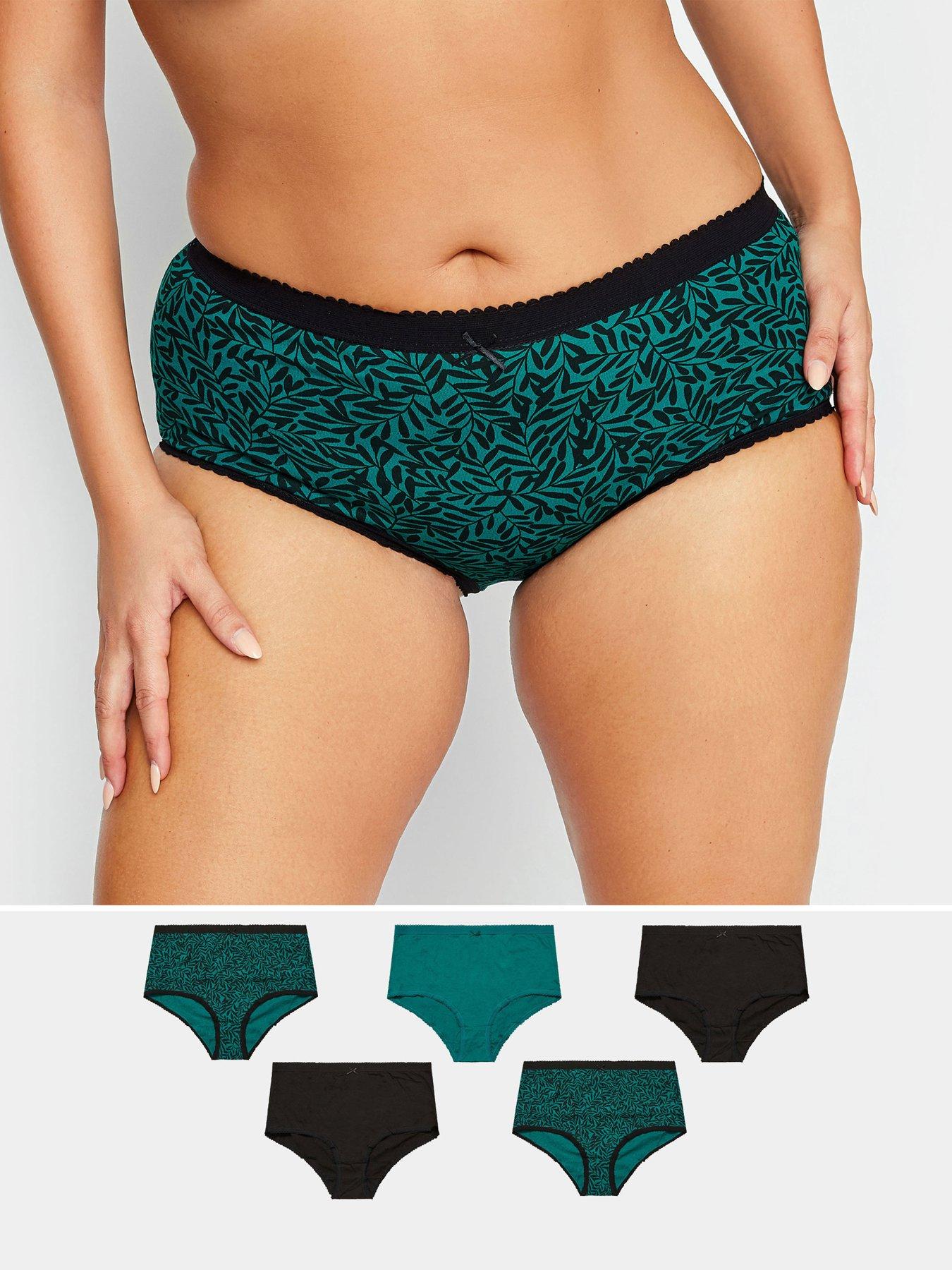 ANNE KLEIN 5-Pair No Visible Panty Lines Hipster Underwear Soft