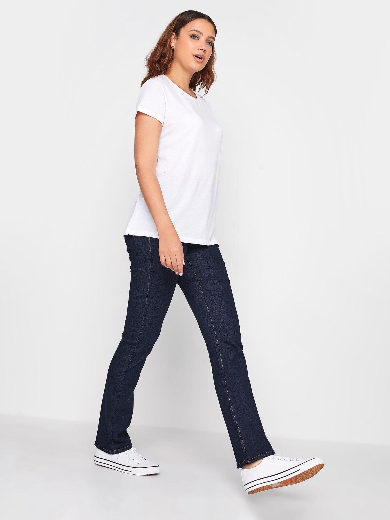 Image 2 of 2 of Long Tall Sally Indigo Straight Leg Jean