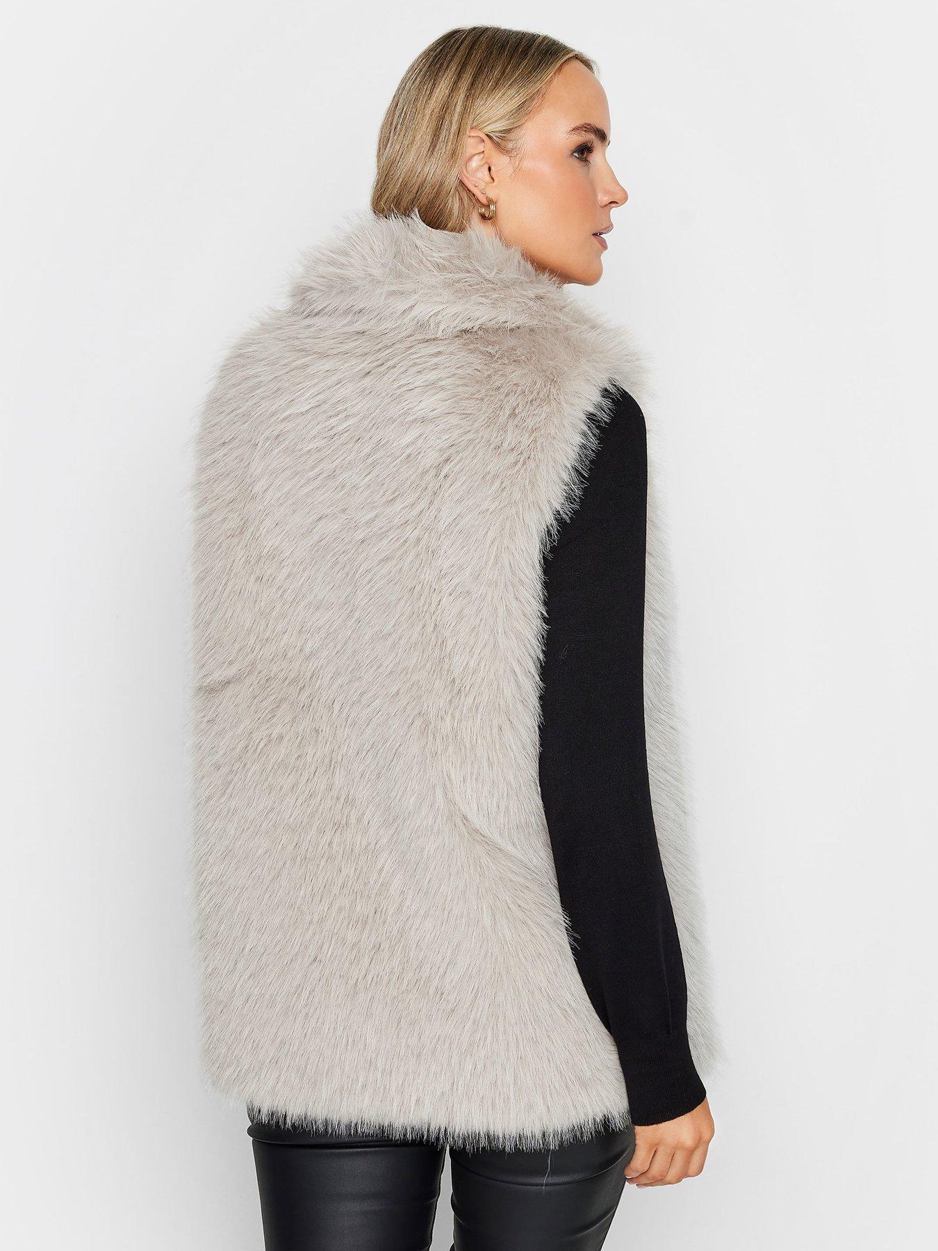 Fur gilet hot sale womens uk