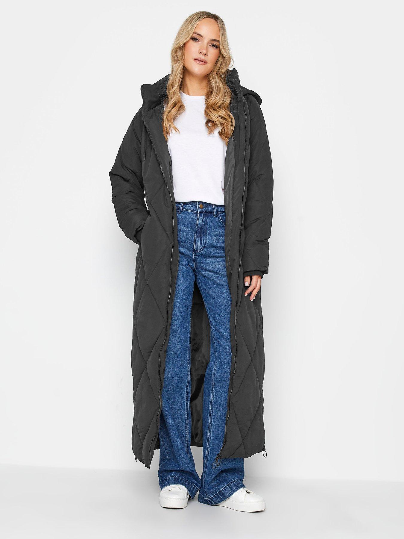 Tall cheap longline coat