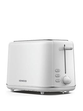 Product photograph of Kenwood Abbey Lux Toaster White Tcp05 A0wh from very.co.uk