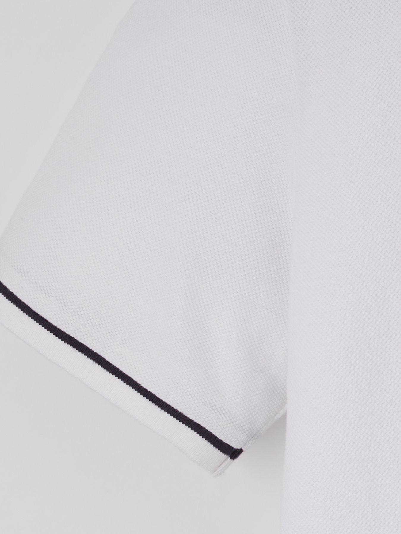 Everyday Boys Short Sleeve Polo Shirt - White | Very.co.uk