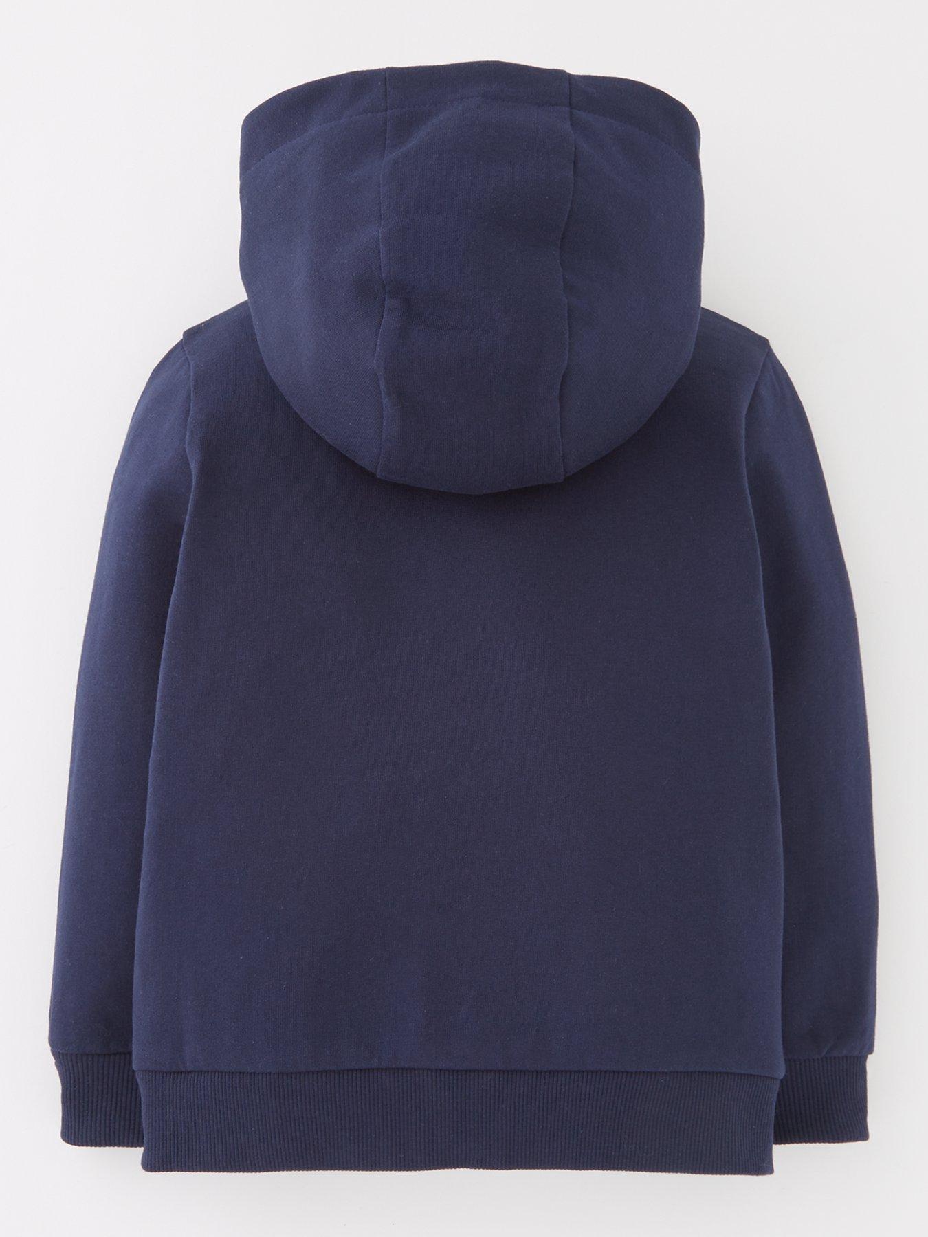 Image 2 of 4 of Everyday Cotton Rich Boys Essentials&nbsp;Hoody - Navy