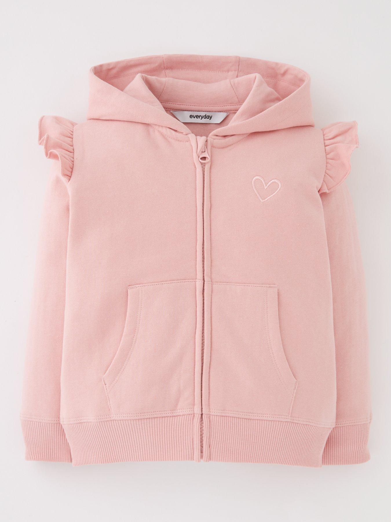 Girls Hoodies Sweatshirts Zip Up Hoodie Very