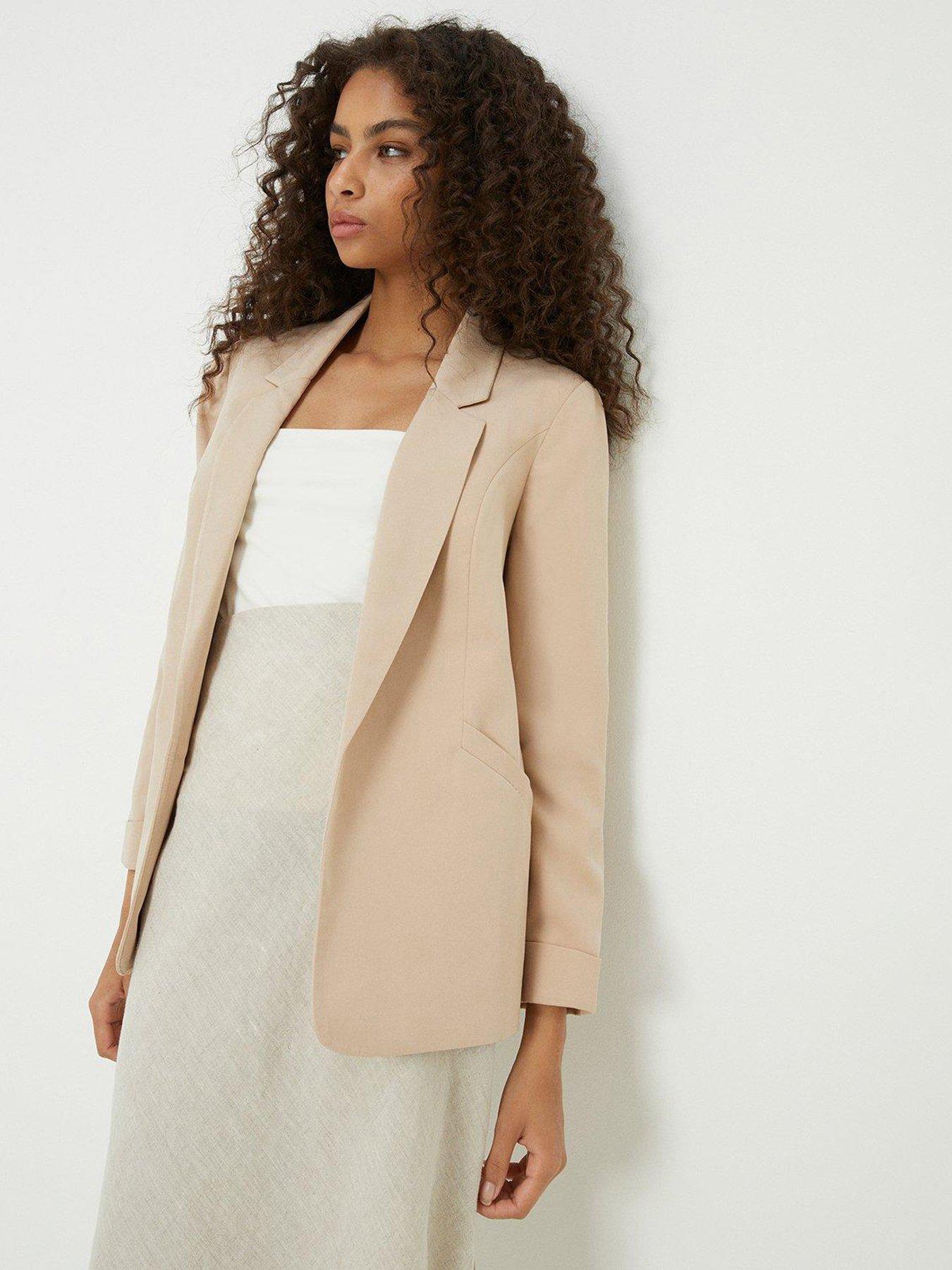 dorothy-perkins-turnback-cuff-blazer-camel