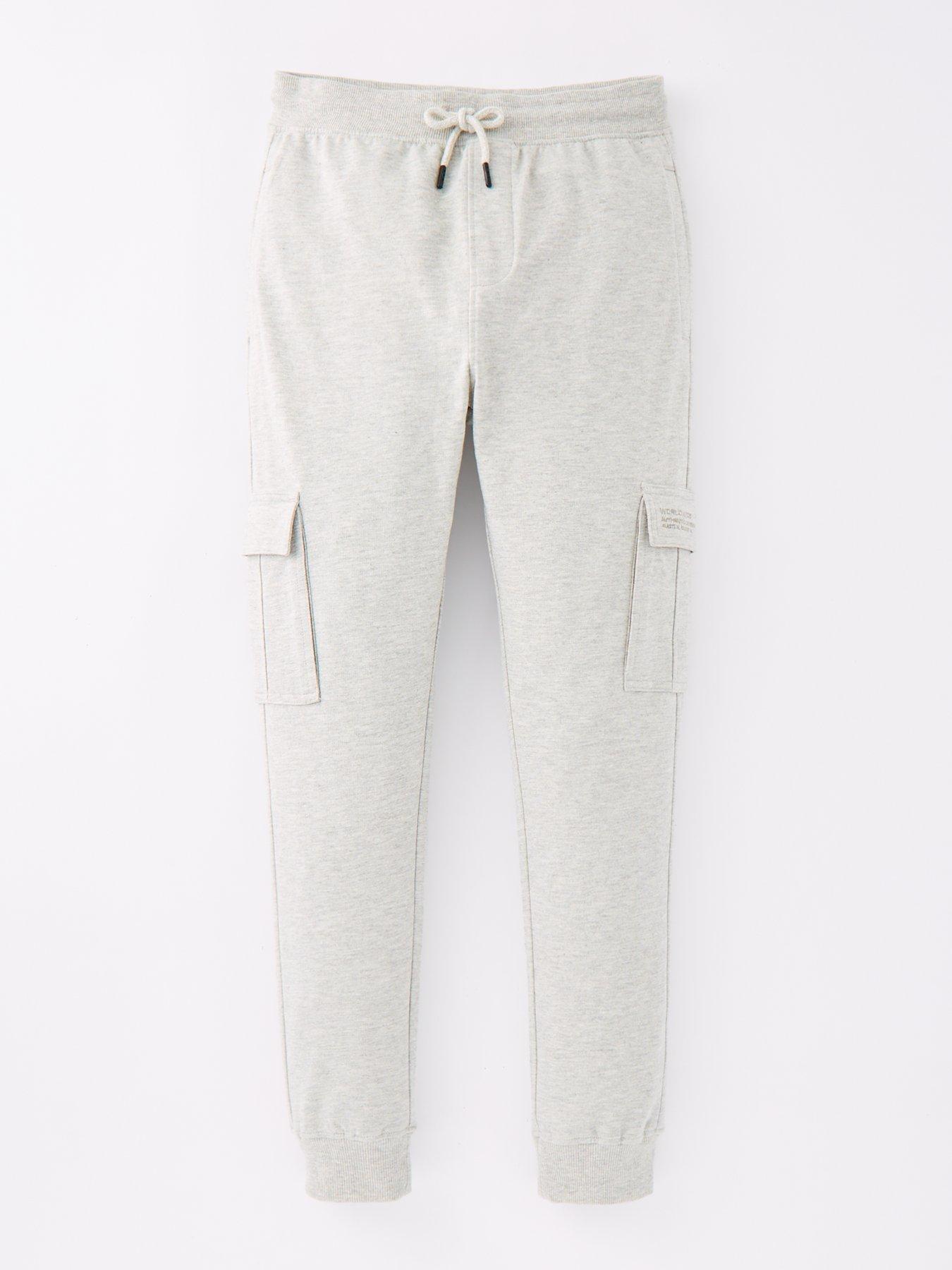 Light Grey Sweatpants/Joggers (baggy, hiphop), Women's Fashion, Bottoms,  Other Bottoms on Carousell