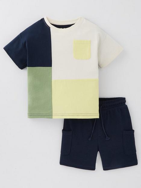 mini-v-by-very-boys-cut-and-sew-t-shirt-and-short-set