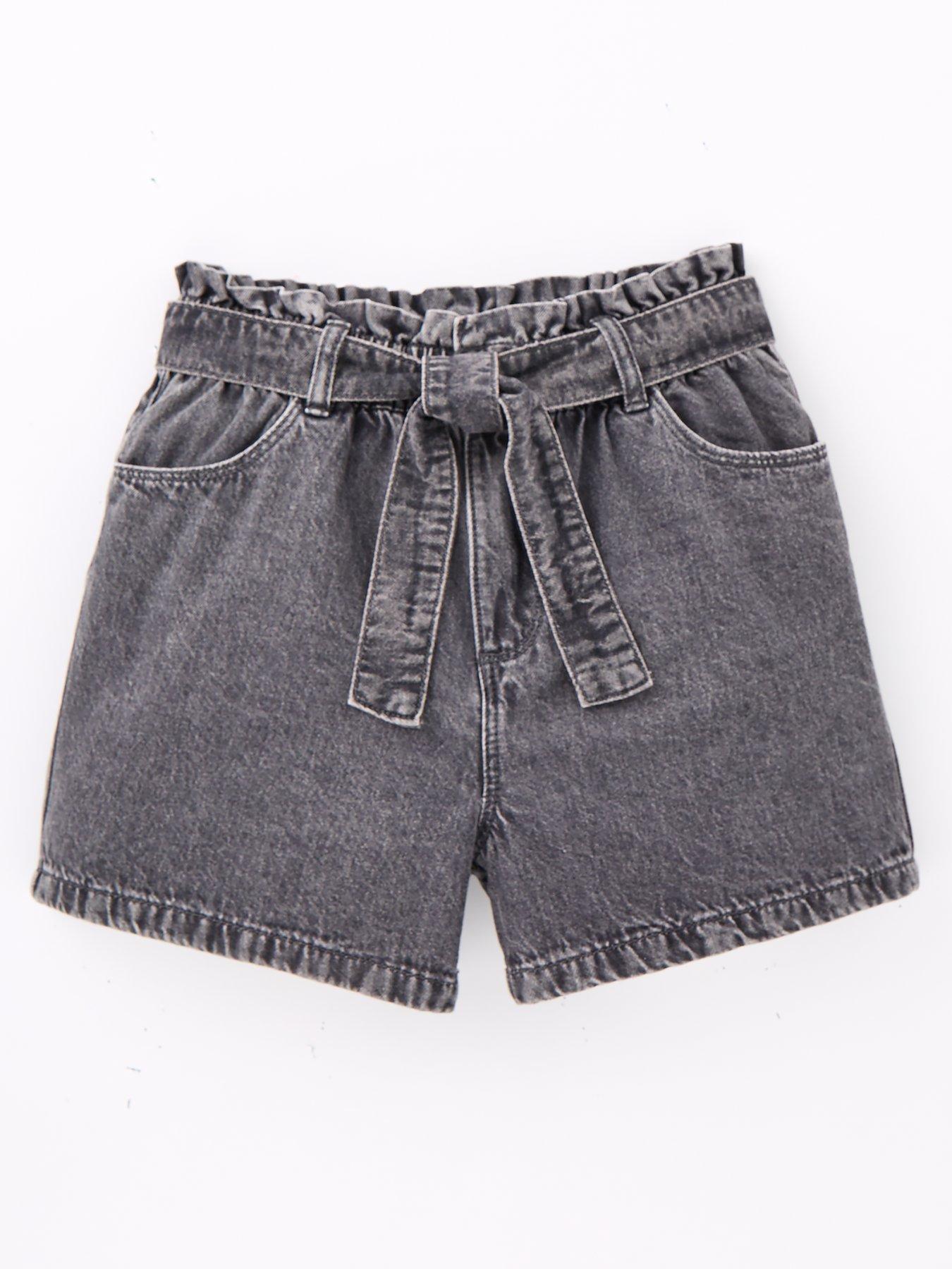 Girls denim best sale shorts uk