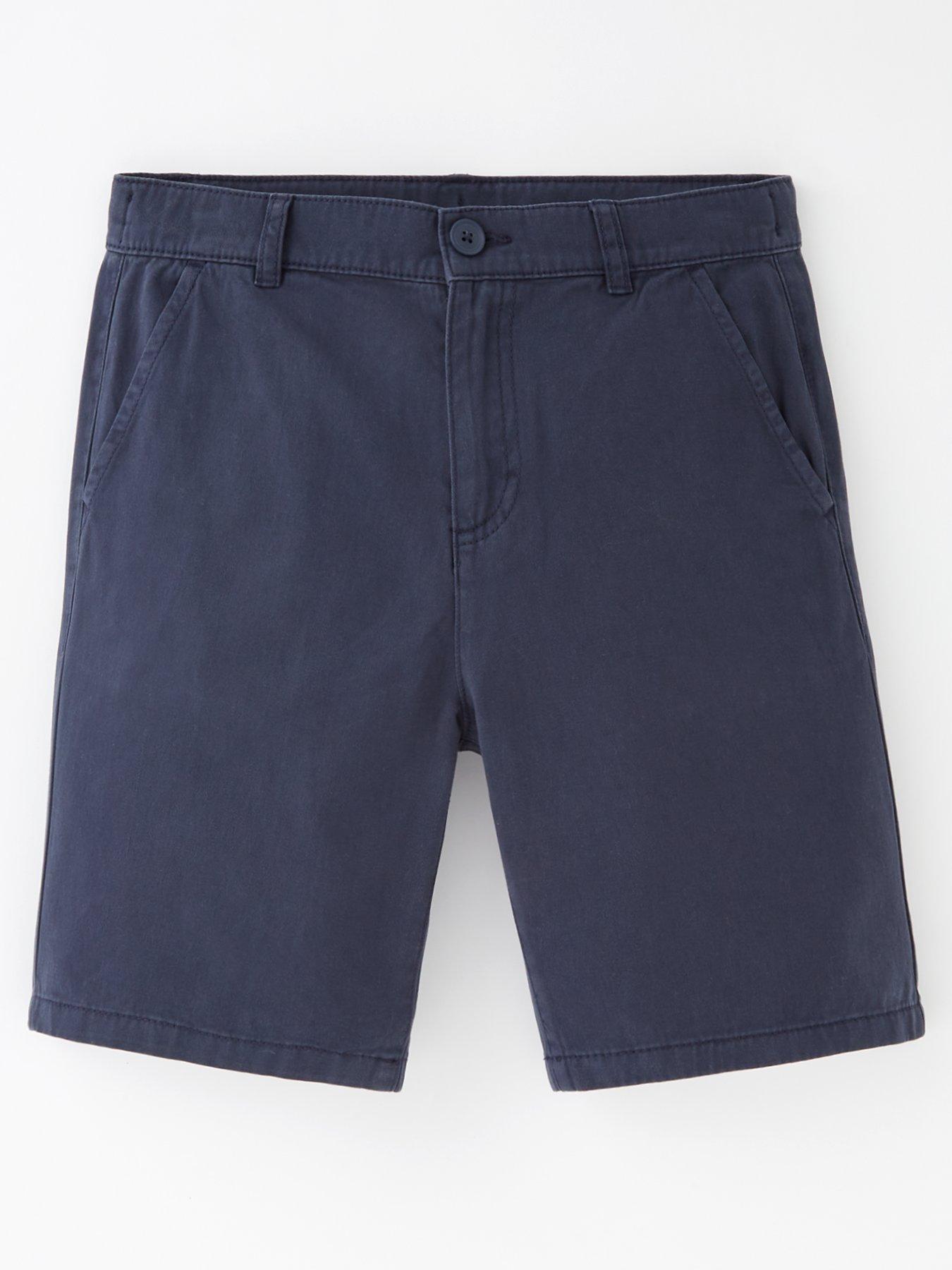 V by Very Boys Chino Short - Navy | Very.co.uk