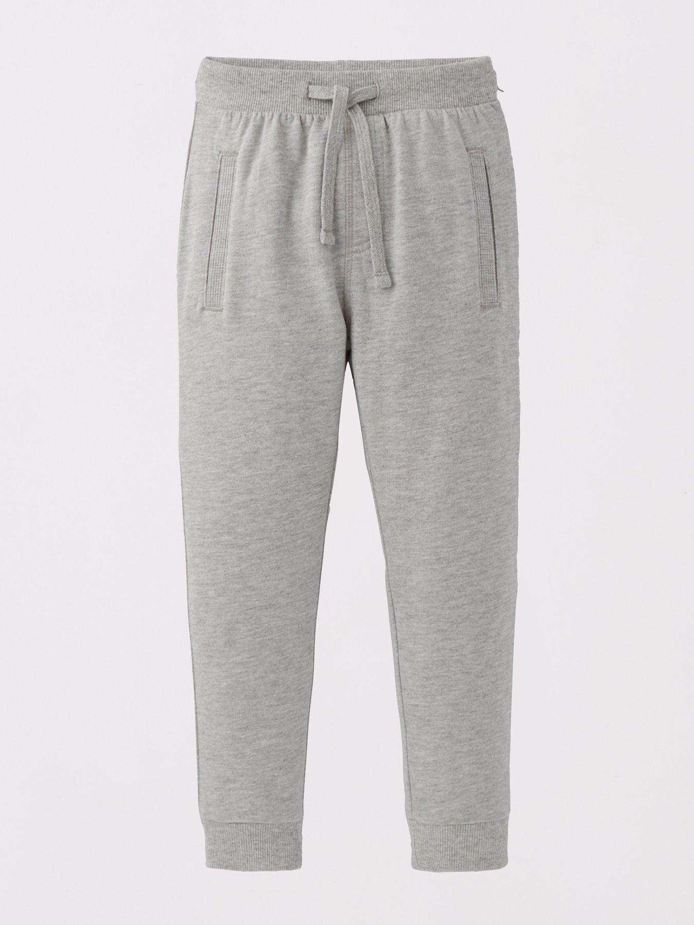 Everyday Boys Cotton Rich 3 Pack Joggers Navy black grey Very
