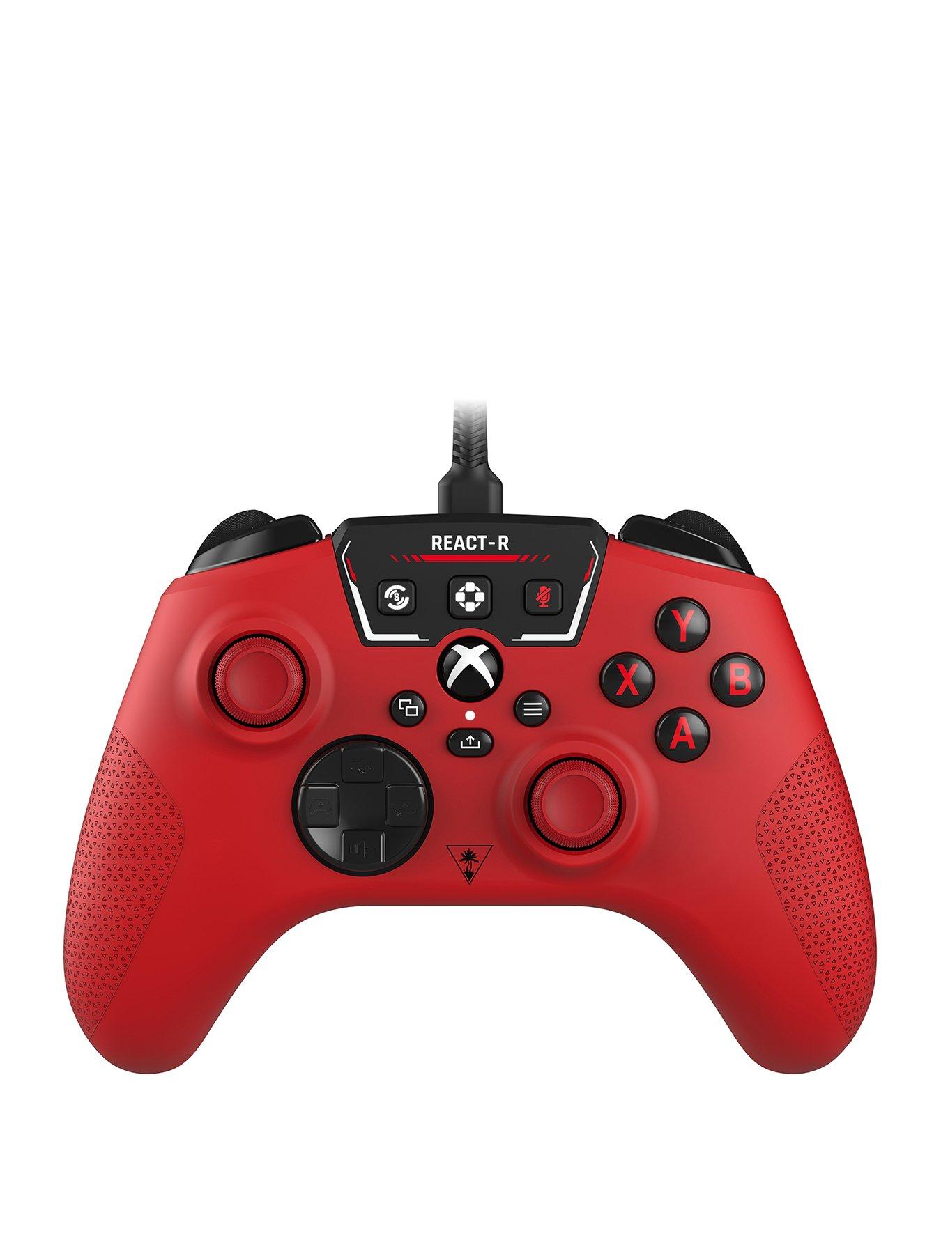 Image 1 of 7 of Turtle Beach FG, React-R Wired Controller Red GLOBAL