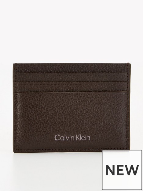 calvin-klein-leather-cardholder-dark-brown
