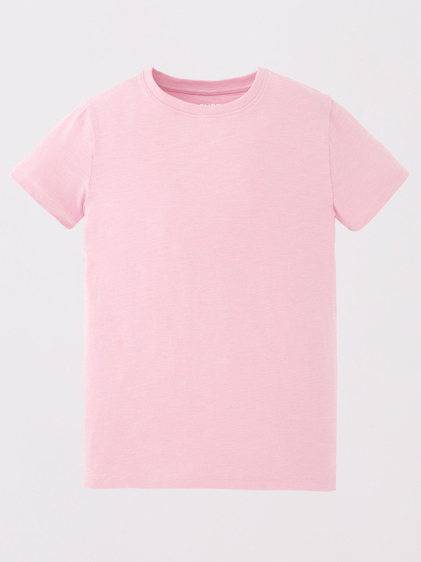 Image 2 of 5 of Everyday Girls 5 Pack Solid T-Shirts - Multi