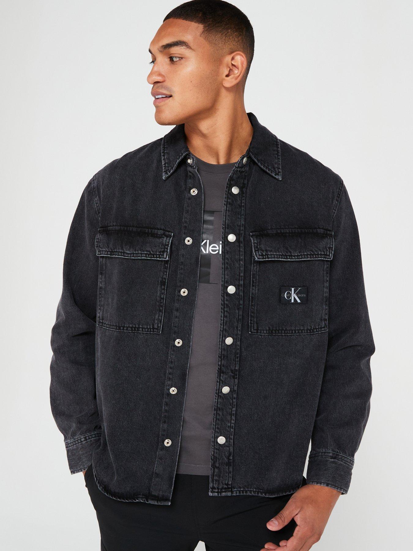 calvin-klein-jeans-relaxed-linear-denim-shirt-black
