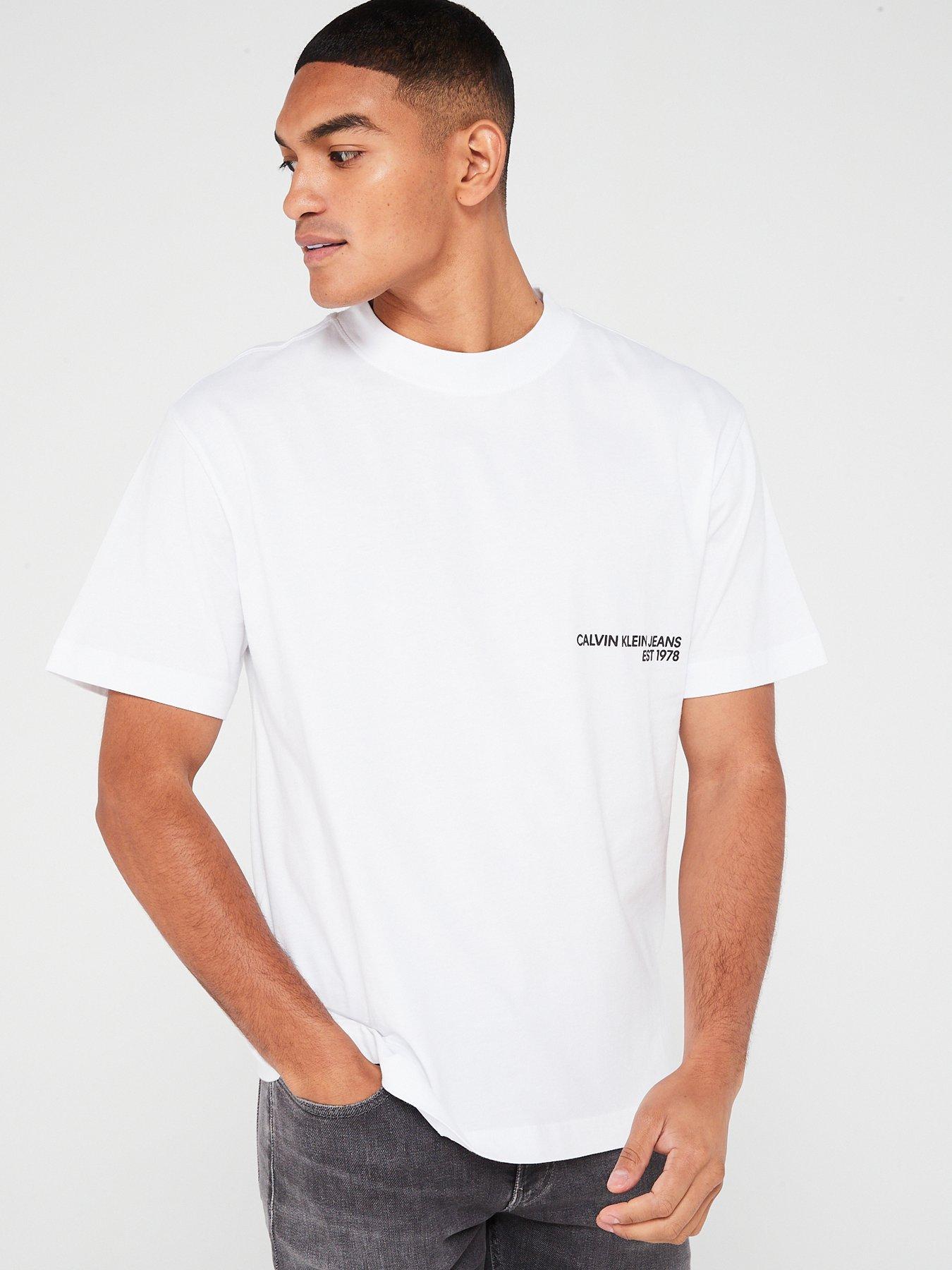 Mens calvin klein on sale t shirt sale