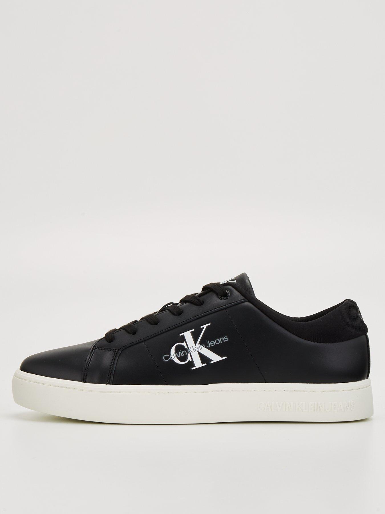 Calvin Klein Jeans CLASSIC CUPSOLE LACEUP LOW LTH White - Free delivery