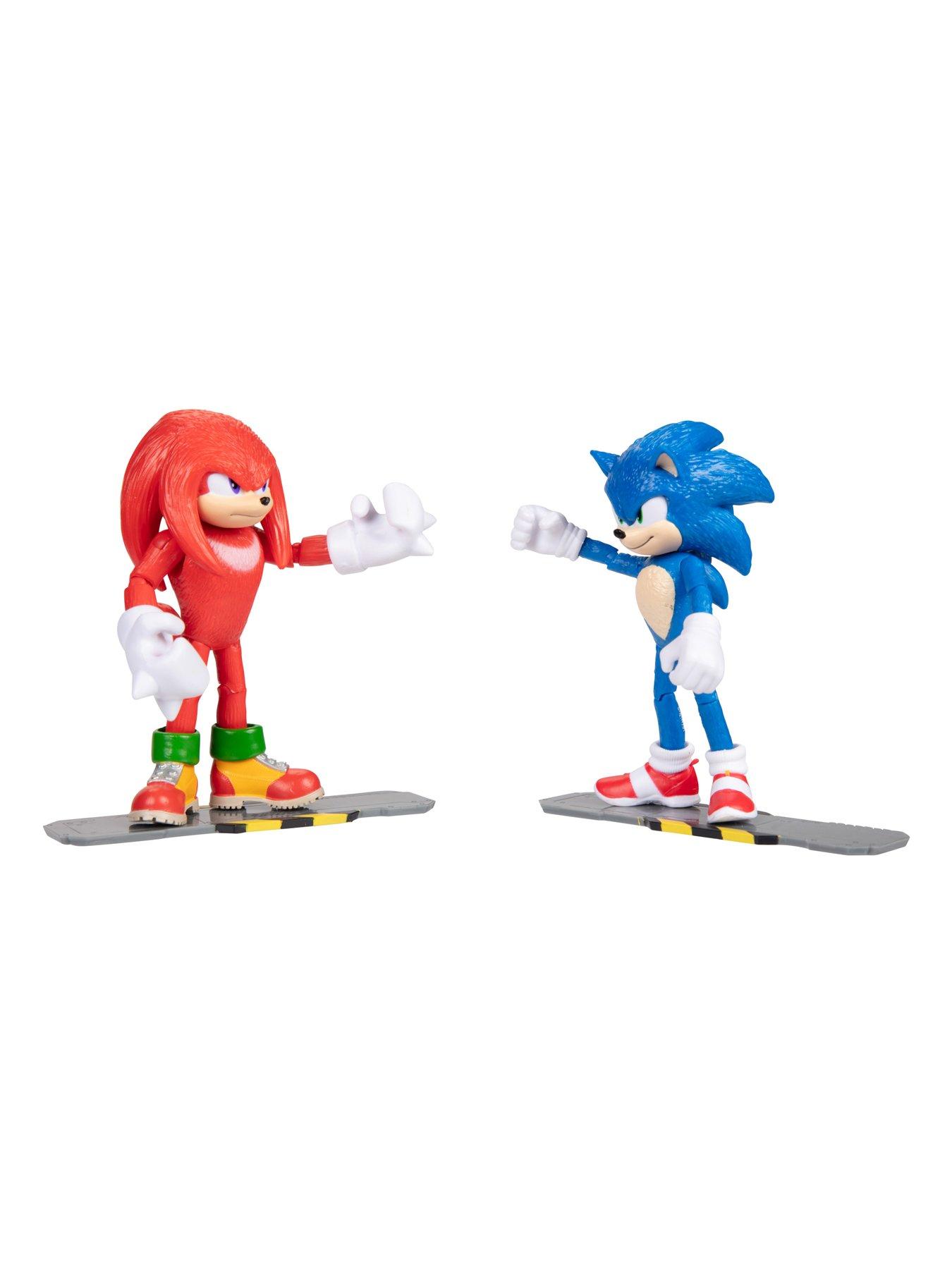 Sonic the Hedgehog Sonic 2 Movie 4-inch Figure 2Pk