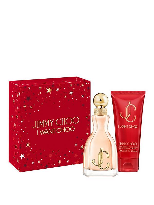 Image 1 of 4 of Jimmy Choo I Want Choo 60ml Eau de Parfum &amp; 100ml Body Lotion Gift Set