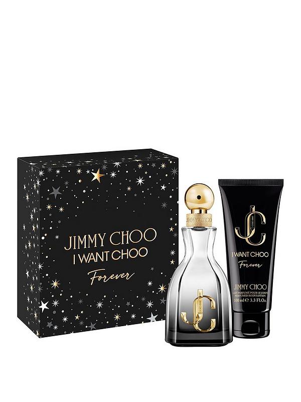 Image 1 of 3 of Jimmy Choo I Want Choo Forever 60ml Eau de Parfum &amp; 100ml Body Lotion Gift Set