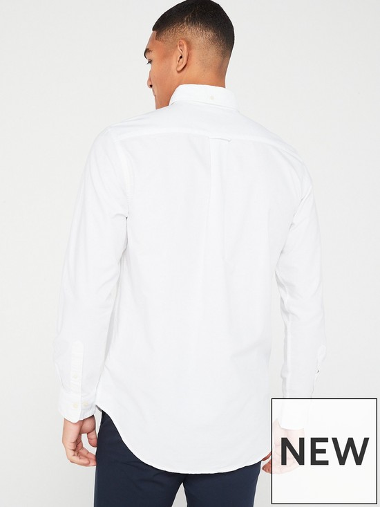 stillFront image of gant-regular-fit-oxford-shirt-white