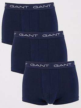 gant 3 pack trunks - dark blue