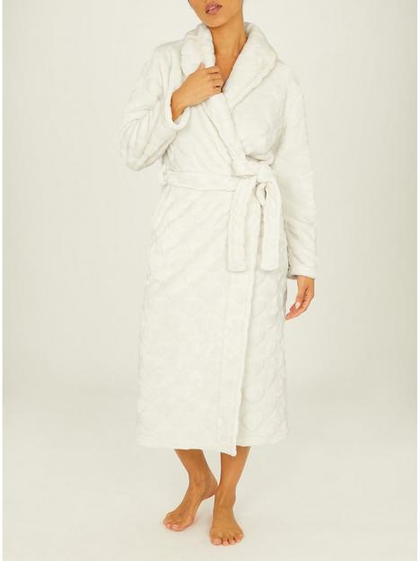boux-avenue-210924--heart-embossed-long-robe-cream