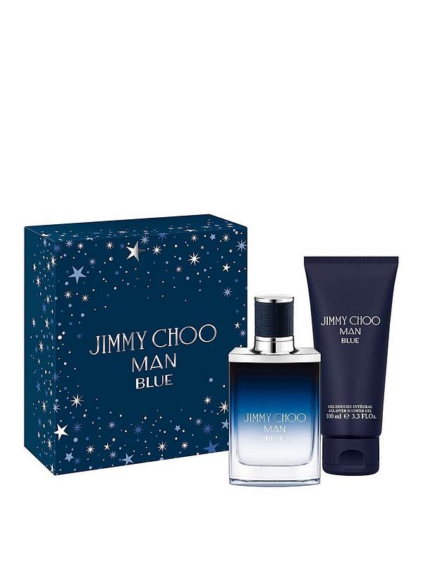 Jimmy Choo Man Blue 50ml Eau de Toilette & 100ml Shower Gel Gift Set ...