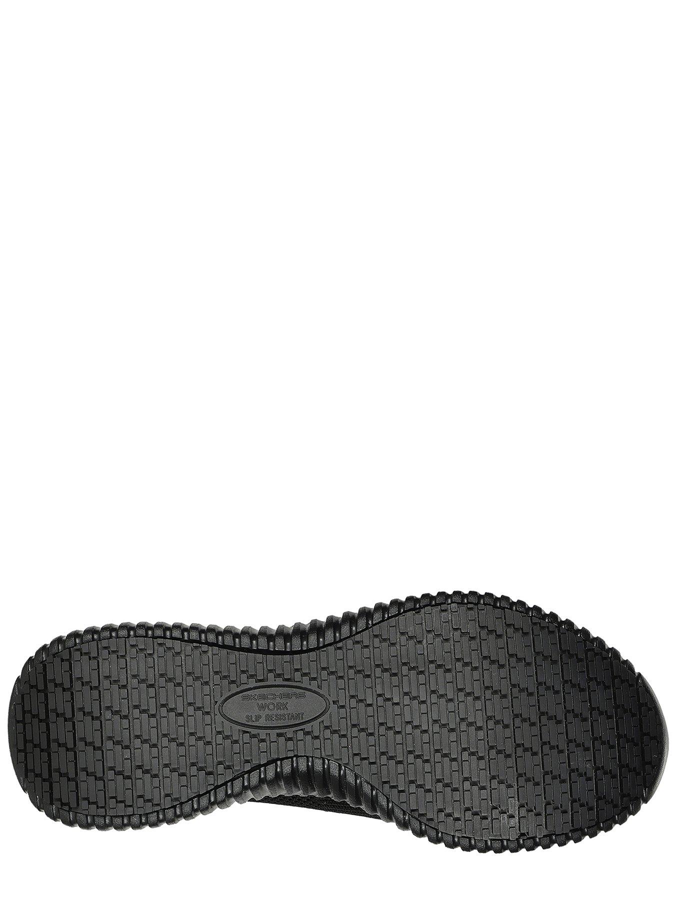Image 4 of 5 of Skechers Workwear Cessnock Gwyneed Slip Resistant Slip-ins Trainer - Black