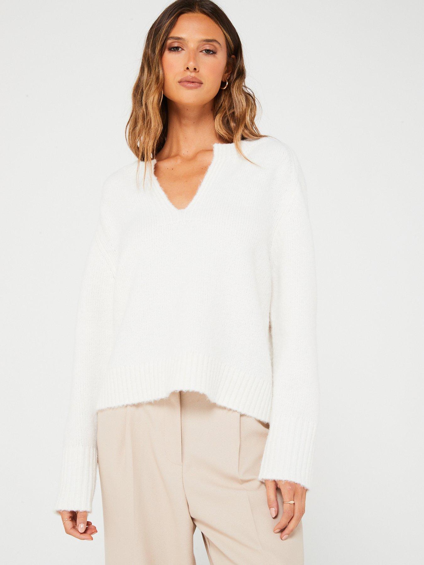 Mango hotsell white jumper