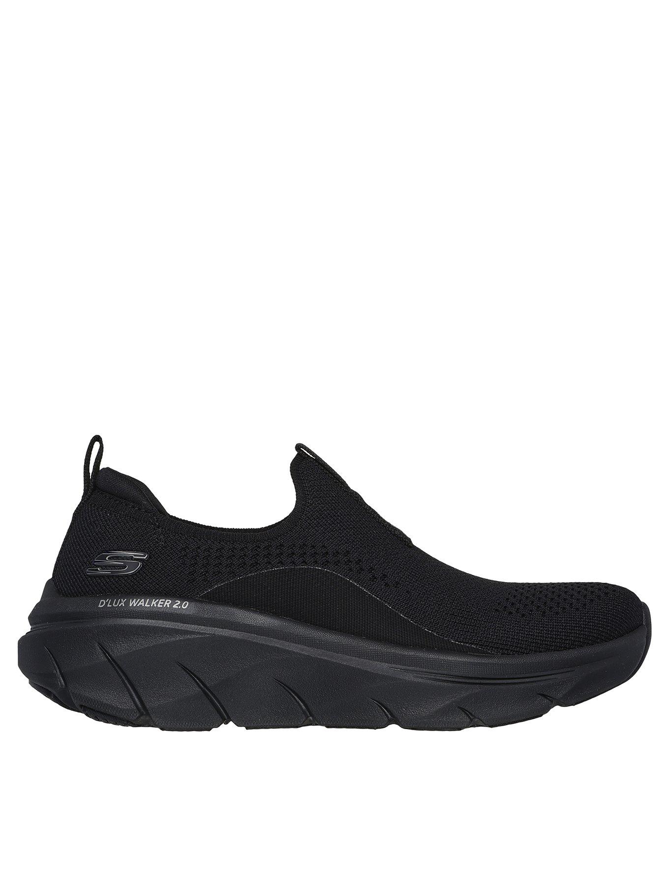 Black shop skechers very