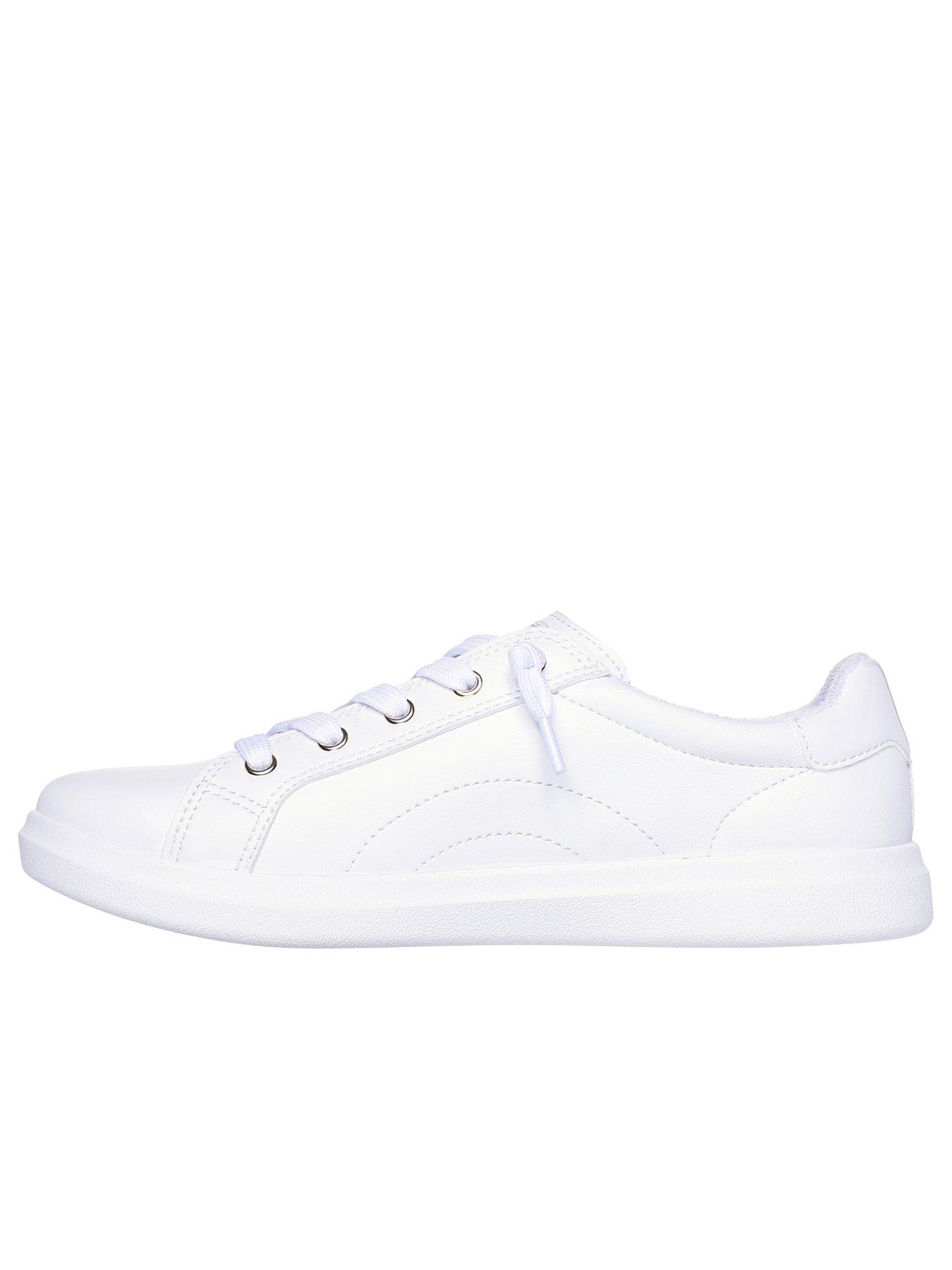 Image 5 of 5 of Skechers Bobs Dvine Slip-on Duraleather Trainer - White