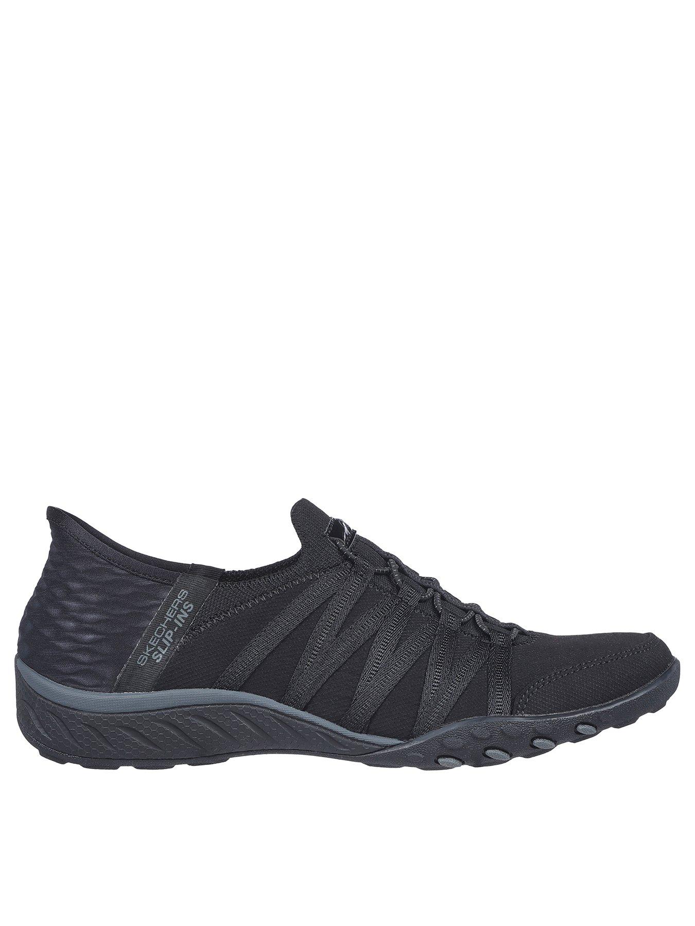 undefined Breathe Easy Slip-ins Webbing Bungee Trainer - Black