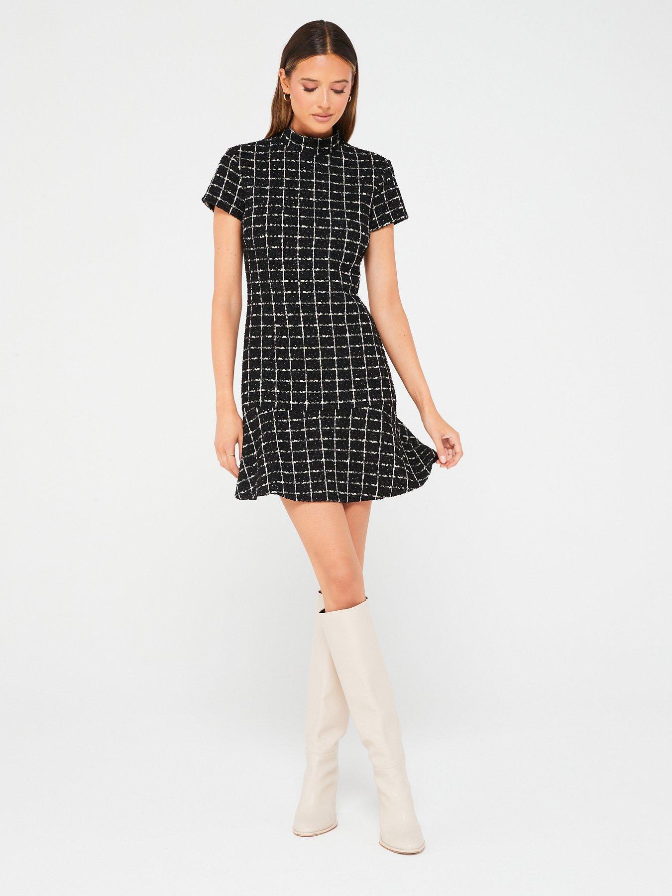 Mango Frill Hem Mini Dress Very