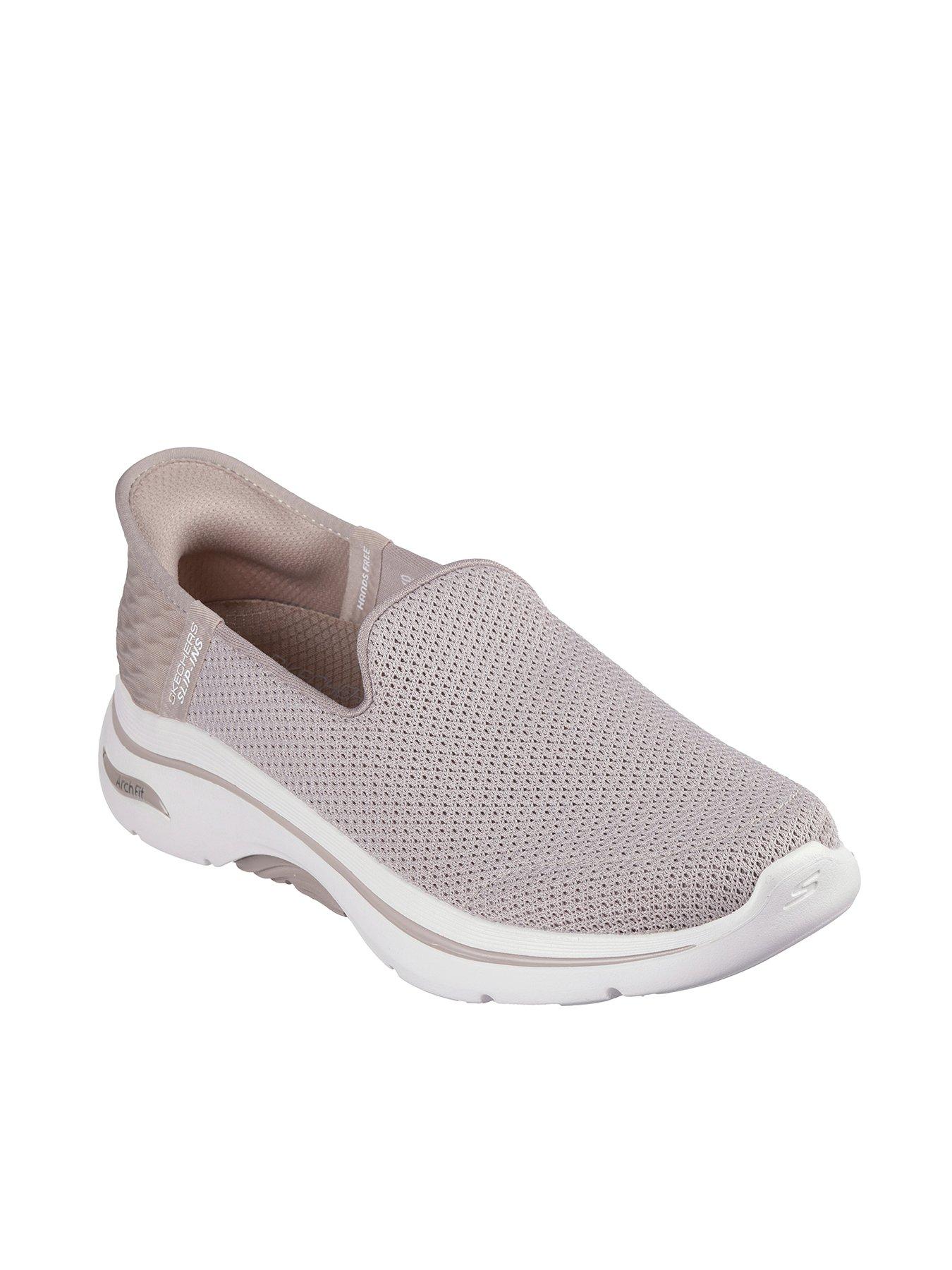 Skechers Go Walk Arch Fit 2.0 Athletic Slip-ins Trainers - Taupe